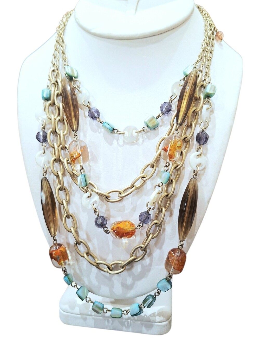 Women's Lia Sophia "St. Lucia" Multi-Strand Necklace